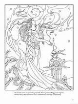 Coloring Pages Goddess Norse Frigg Printable Ziggurat Adult Moon Print Sumerian Mandala Grown Ups Getcolorings Color Book Kids Sheets Getdrawings sketch template