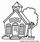 School Clipart House Clip Drawing Schoolhouse Line Old Printable Drawings Clipartbest Easy Clipartmag Getdrawings Cliparts Adjectives Paintingvalley Clipground sketch template