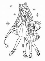 Sailor Moon Coloring Pages Printable Kids Sailormoon sketch template