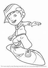 Boboiboy Cyclone Draw Drawing Step Tutorials Cartoon Drawingtutorials101 Learn sketch template