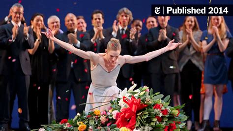 The Rules And Hazards Of Presenting Flowers In Ballet The New York Times