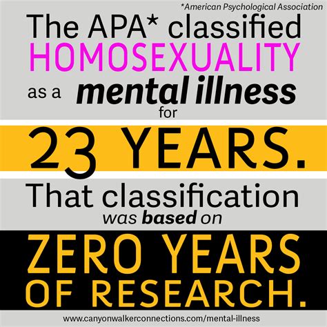 mental illness homosexuality illness mental