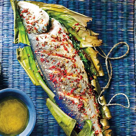 Sea Bass With Coriander And Chilli Main Course Recipes
