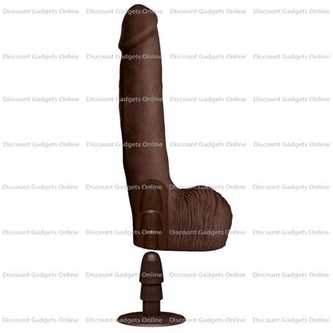 rob piper dildo chocolate brown sex toy anal butt plug