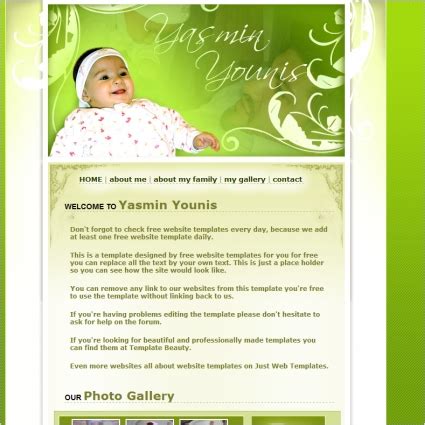 baby toys template  web templates    html css js files