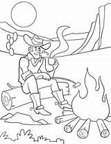 Coloring Pages Roping Team Getcolorings Rodeo sketch template