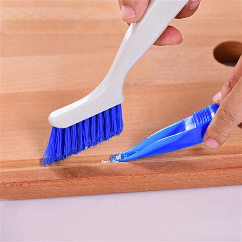 sliding door brush  scraper gap track cleaning tool