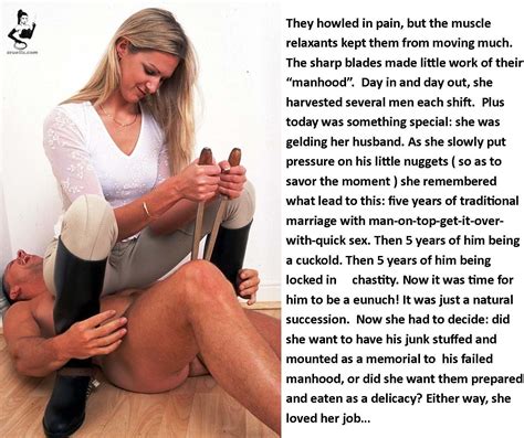 castration cleaning up in gallery cuckold captions