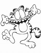 Garfield Rigolo Imprimer Rire Animal Humour Malvorlagen sketch template