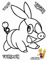 Pokemon Coloring Pages Axew Popular Printouts sketch template