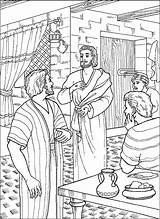 Doubting Bible Appears Tomas Apostle Sheets Sermons4kids sketch template