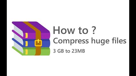 compress huge file ultra compressing techniques youtube