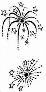 Coloring Pages Fireworks Firework Color Printable Holidays Drawings Popular Choose Board Coloringhome Papercraft sketch template
