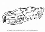 Bugatti Chiron Kleurplaten Kleurplaat Veyron Tracing Colorear Colouring sketch template