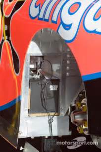 typical location  battery installation   nextel nascar cup race car  fontana