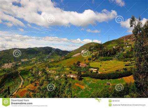 scenic hill top in india stock image image of beautiful