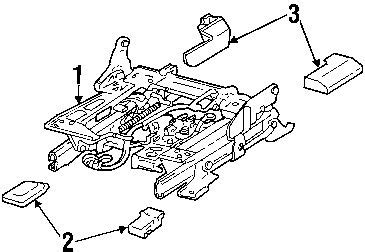 lincoln town car executive  tracks components diagram lincoln town car component