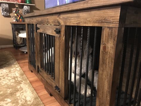 build  indoor dog kennel  woodworks  build custom furniture diy guides