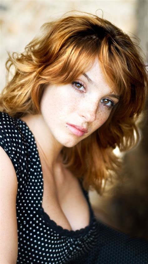 women actress redhead long hair vica kerekes eva