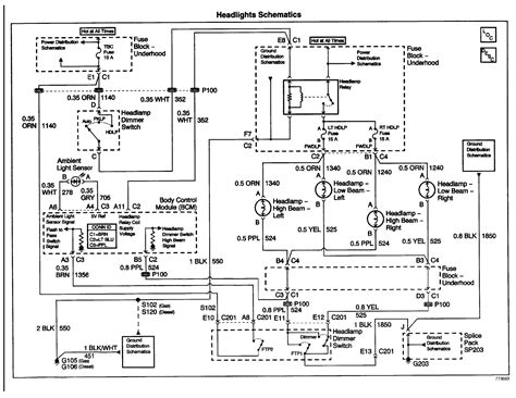 gmc sierra headlight wiring diagram wiring diagram