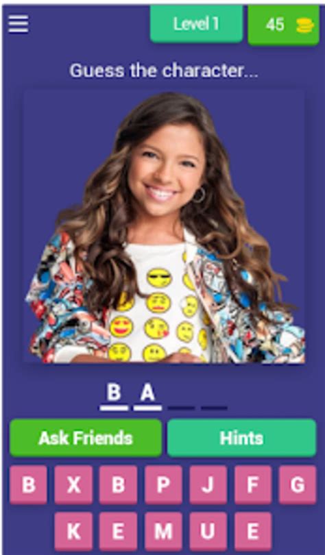 game shakers quiz  android