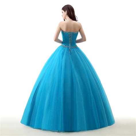 Cinderella Quinceanera Dresses Princess Ball Gowns Strapless Rhinestone