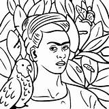 Frida Kahlo Opere Forumcommunity Self Artisti sketch template