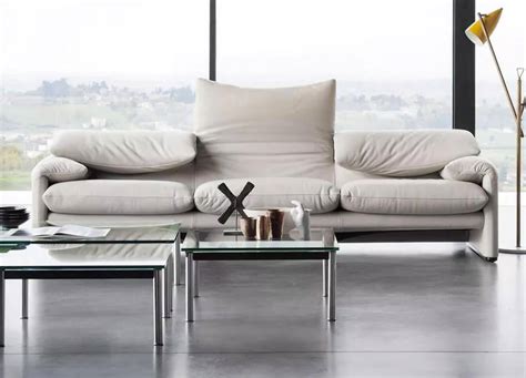 cassina maralunga sofa sofas product library est living