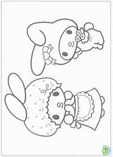 Coloring Melody Dinokids Pages Mymelody Popular Close Book sketch template