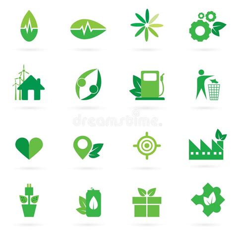 green icon  symbol design stock vector illustration  industry green