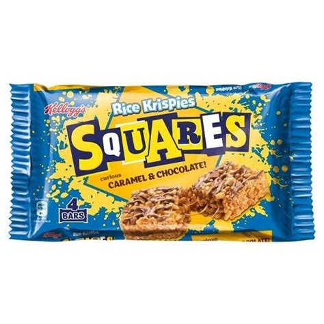 kelloggs squares caramel  chocolate  approved food