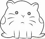 Hamster Coloringpages101 sketch template