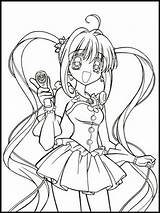 Mermaid Melody Coloring Pages Pichi Pitch Colouring Printable Cute Anime Websincloud Activities sketch template