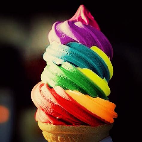 colourful ice cream colors photo  fanpop page