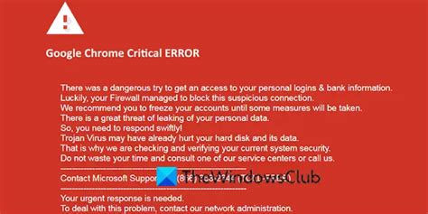 fix google chrome critical error  windows pc trendradars latest
