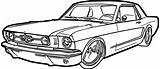 Car Coloring Pages Ford Mustang Clipartmag sketch template