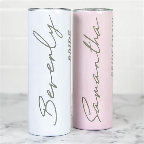 20 oz custom printed skinny stainless steel tumblers aluminum