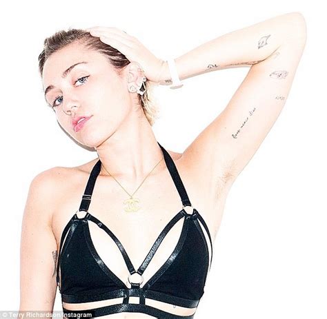 Miley Cyrus Showcases Her Hairy Armpits In New Terry Richardson Shoot