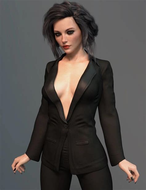 x fashion after hours suit for genesis 8 female s 创世女套装 daz模型网