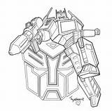 Coloring Transformers Printable Pages Robot Boys Print sketch template