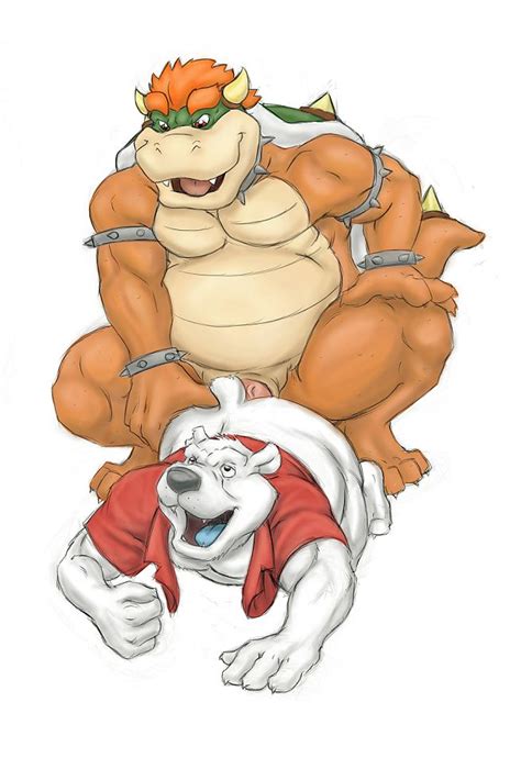 Rule 34 Bear Bowser Duo From Behind Furry Furry Only Gay Interspecies