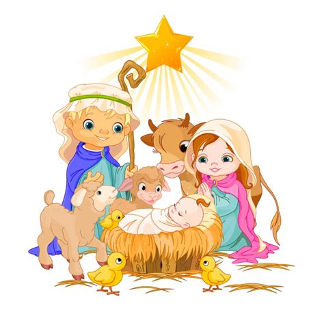 nativity cartoon clip art   cliparts  images