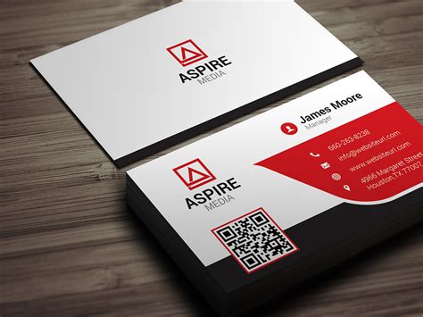 corporate business card  graphic pick
