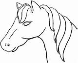 Coloring Horse sketch template