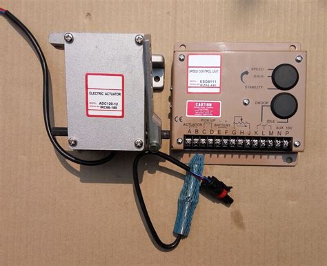 electronic governor kit esd series speed governor  adc   adc  actuator