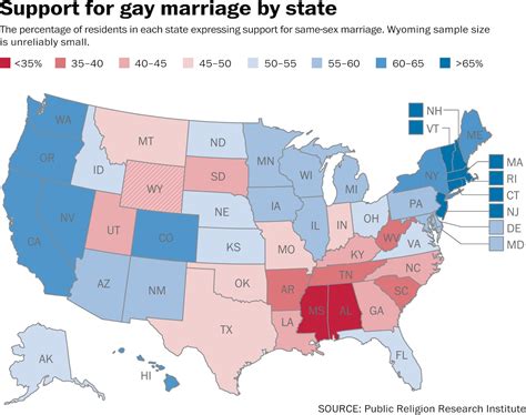 Where Is Opposition To Gay Marriage The Highest Wonk Wire