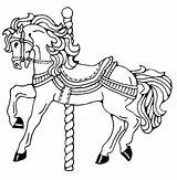 Coloring Pages Saddle Horse Getdrawings sketch template