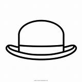 Sombrero Hat Colouring Bowler Coloring Pages Template sketch template