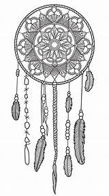 Dream Catcher Coloring Dreamcatcher Adults Pages Drawing Mandala Adult Colouring Book Beautiful Color Zentangle Template App Choose Board Templates Anatomy sketch template
