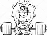 Pesas Levantamiento Deportista Sportsman Lifting Weightlifting спортсмен раскраска Fuerte Atleta Vinilo Pixerstick Vectorial sketch template